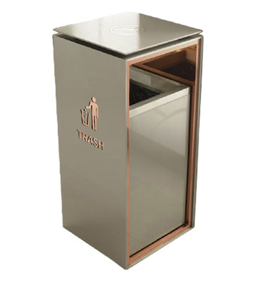 高檔室內不銹鋼垃圾桶