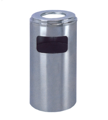 歐式室內立式商場不銹鋼垃圾桶