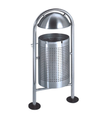 不銹鋼戶外圓形垃圾桶