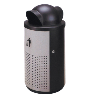 鋼制雙口果皮箱