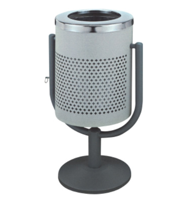 高腳杯鋼制垃圾桶