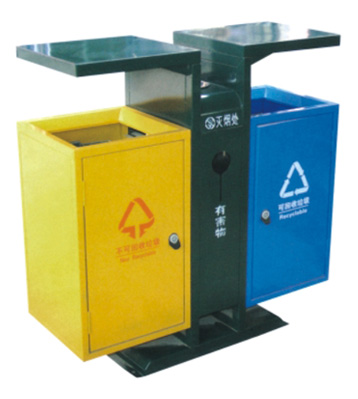市政定制環(huán)保鋼制垃圾桶