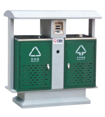 街道環衛鋼制垃圾桶