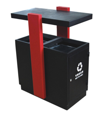 校園分類鋼制垃圾箱主圖