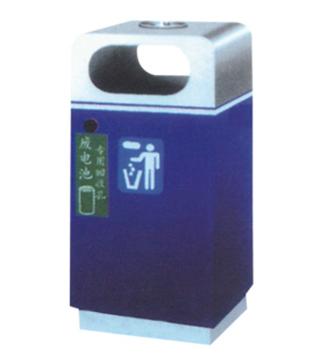 戶外環(huán)保鋼制垃圾桶