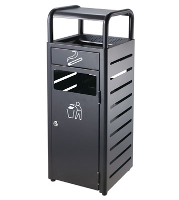 戶外烤漆煙灰垃圾桶