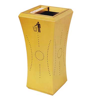 商用室內(nèi)鈦金環(huán)保果皮箱