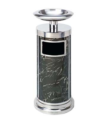 大理石室內(nèi)環(huán)保果皮箱