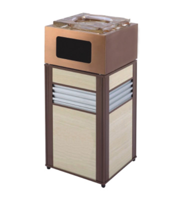 方形水晶鈦金煙灰桶