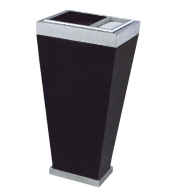 方錐形鐵板烤漆垃圾桶