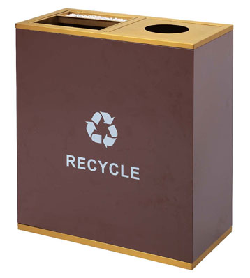 烤漆商場分類垃圾桶