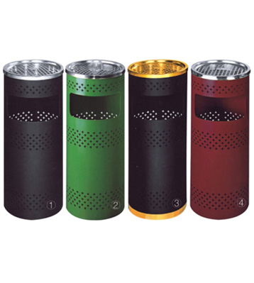 麗格孔身鐵皮垃圾桶