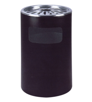 商場菊花格鐵皮垃圾桶