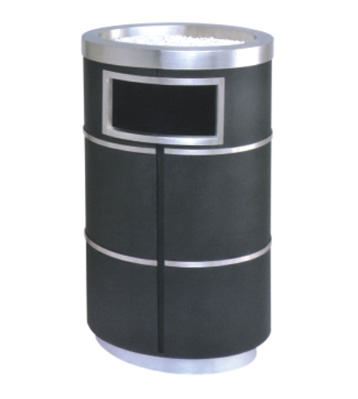 橢圓形鐵皮垃圾桶